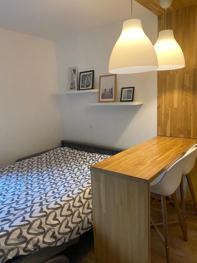 Centre Saint-Gervais studio Jaune moderne proche télécabine 2 pers Extérieur photo